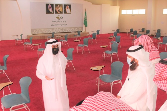 زيارة سعادة وكيل الجامعة للدراسات العليا والبحث العلمي