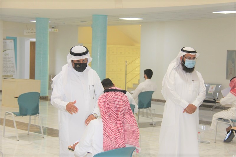 زيارة سعادة وكيل الجامعة للدراسات العليا والبحث العلمي