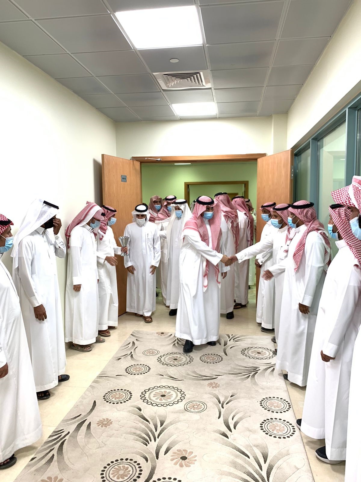 زيارة الرئيس إلى القبول