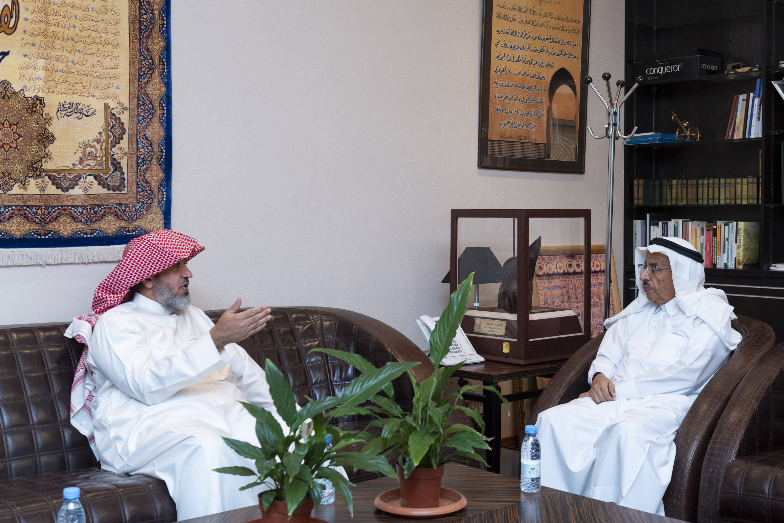 مؤسسة أبراهيم السلطان الخيرية تواصل دعمها للمركز 