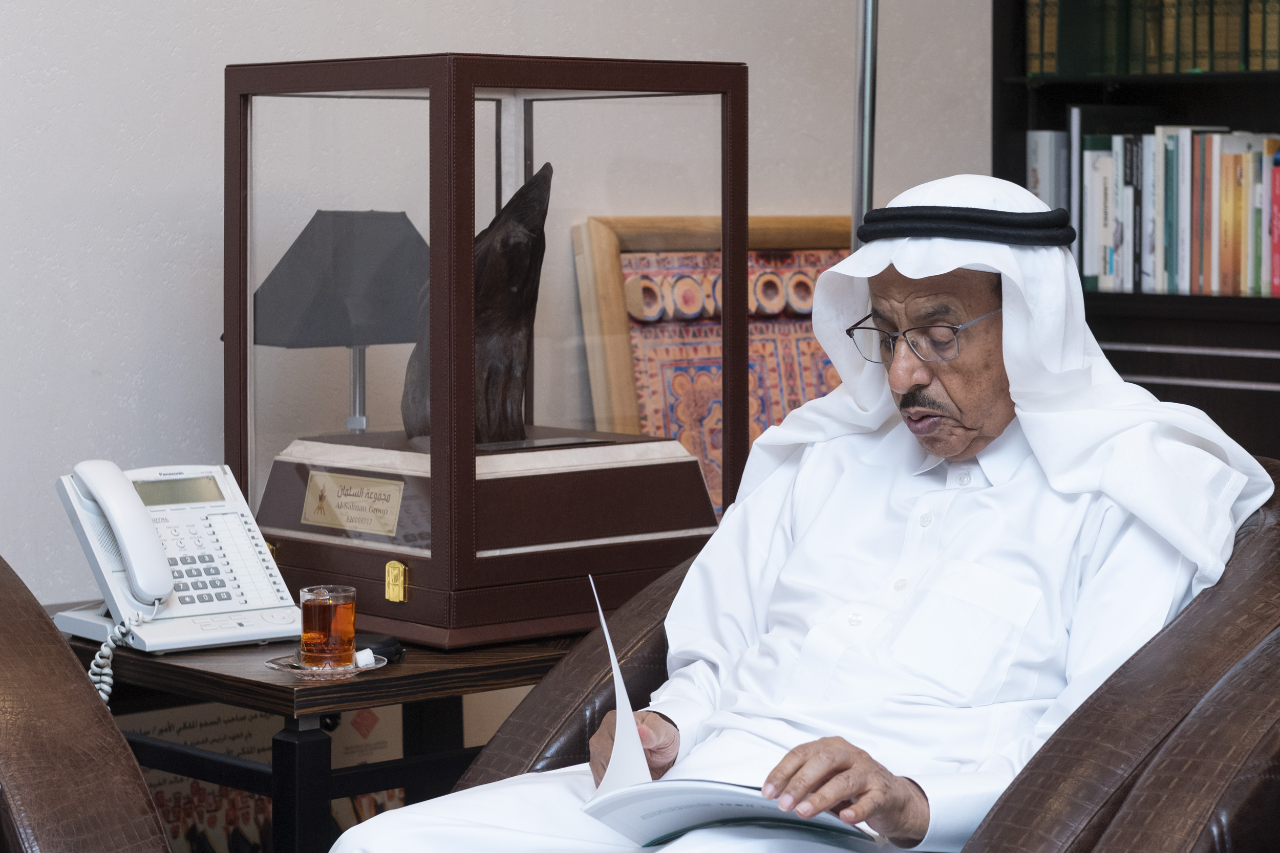 مؤسسة أبراهيم السلطان الخيرية تواصل دعمها للمركز 