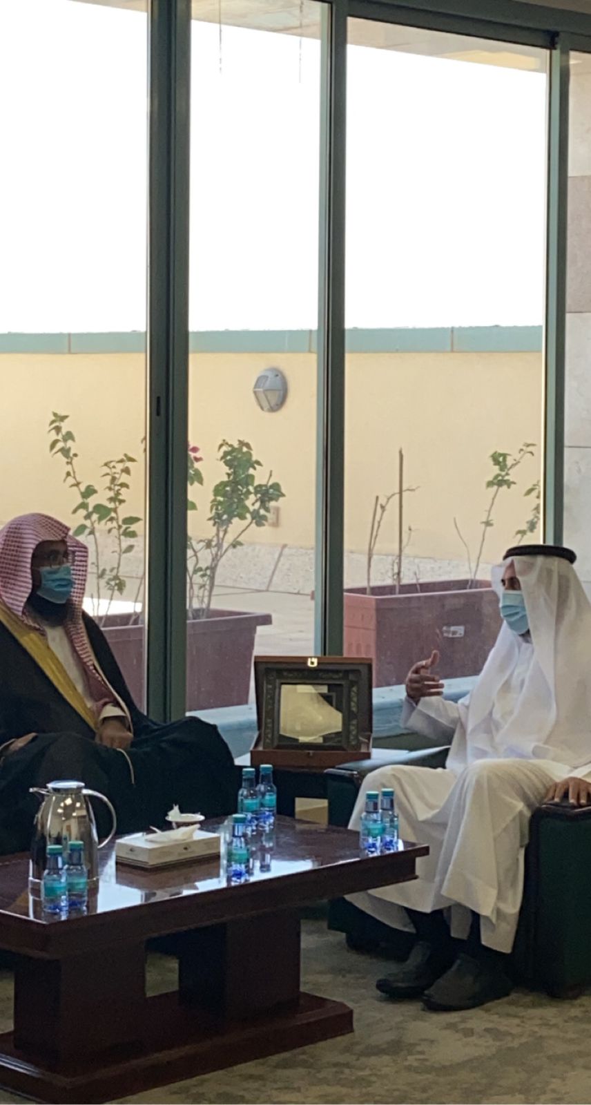 استقبال مدير الهيئات