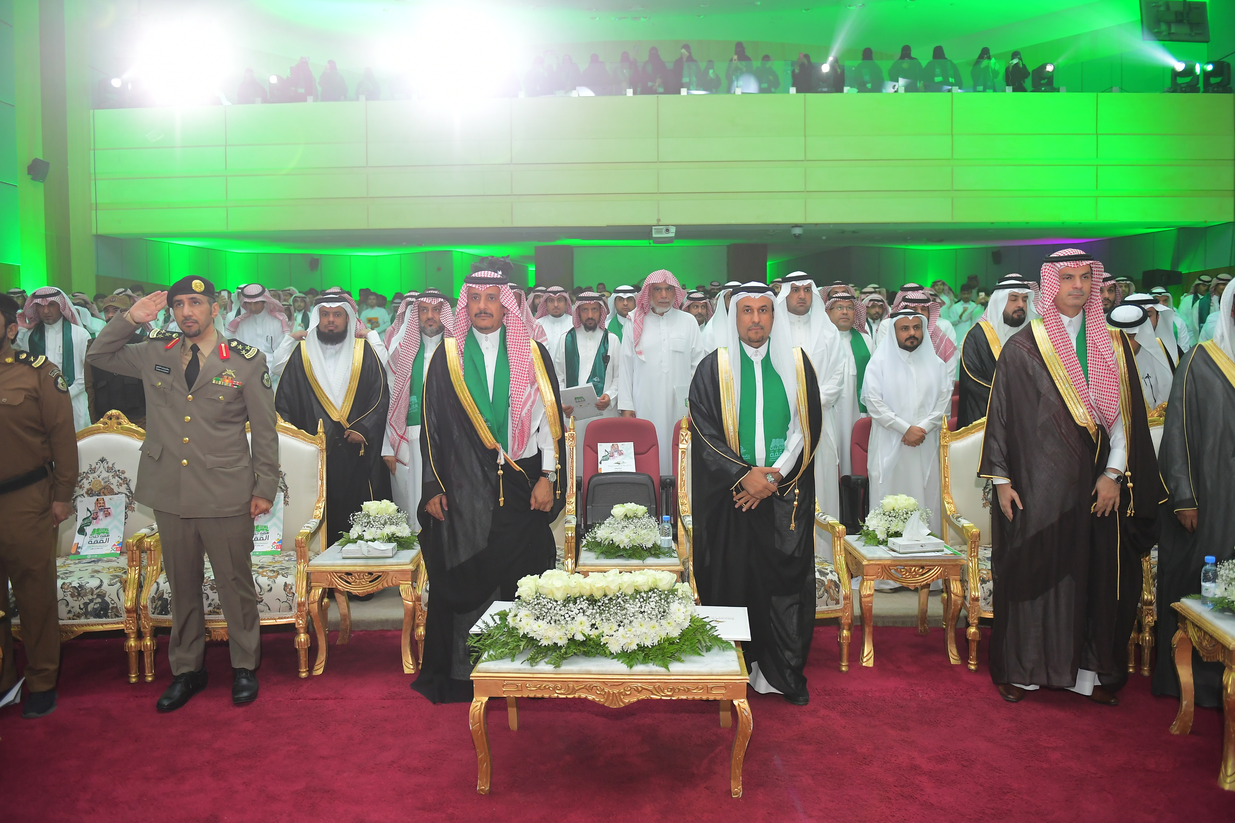 الجامعة تقيم احتفالاً خاصاً بمناسبة اليوم الوطني التاسع والث…