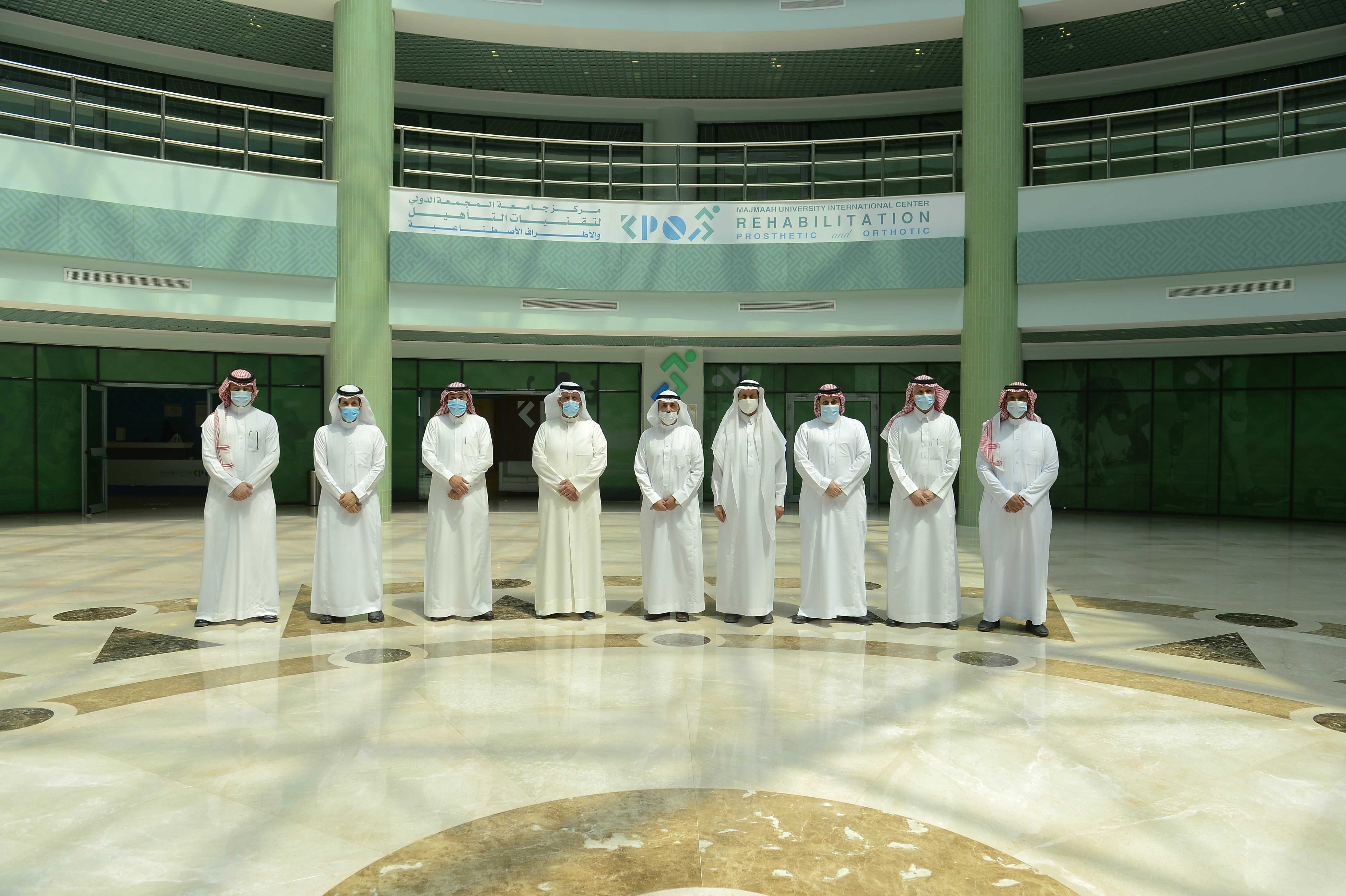 وفد من جامعة القصيم يزور الجامعة .