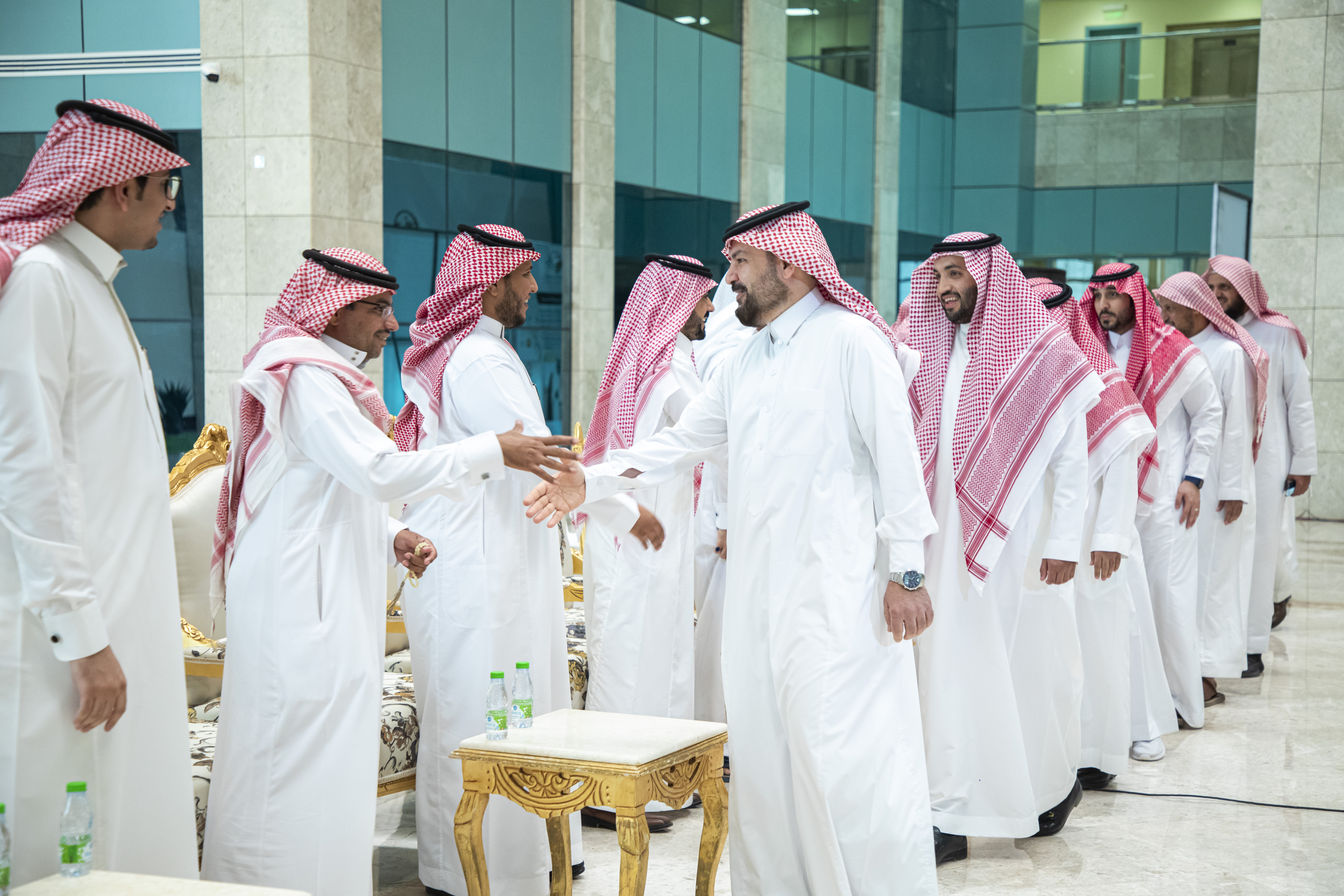 الجامعة تقيم حفل معايدة لمنسوبيها بمناسبة عيد الفطر المبارك 