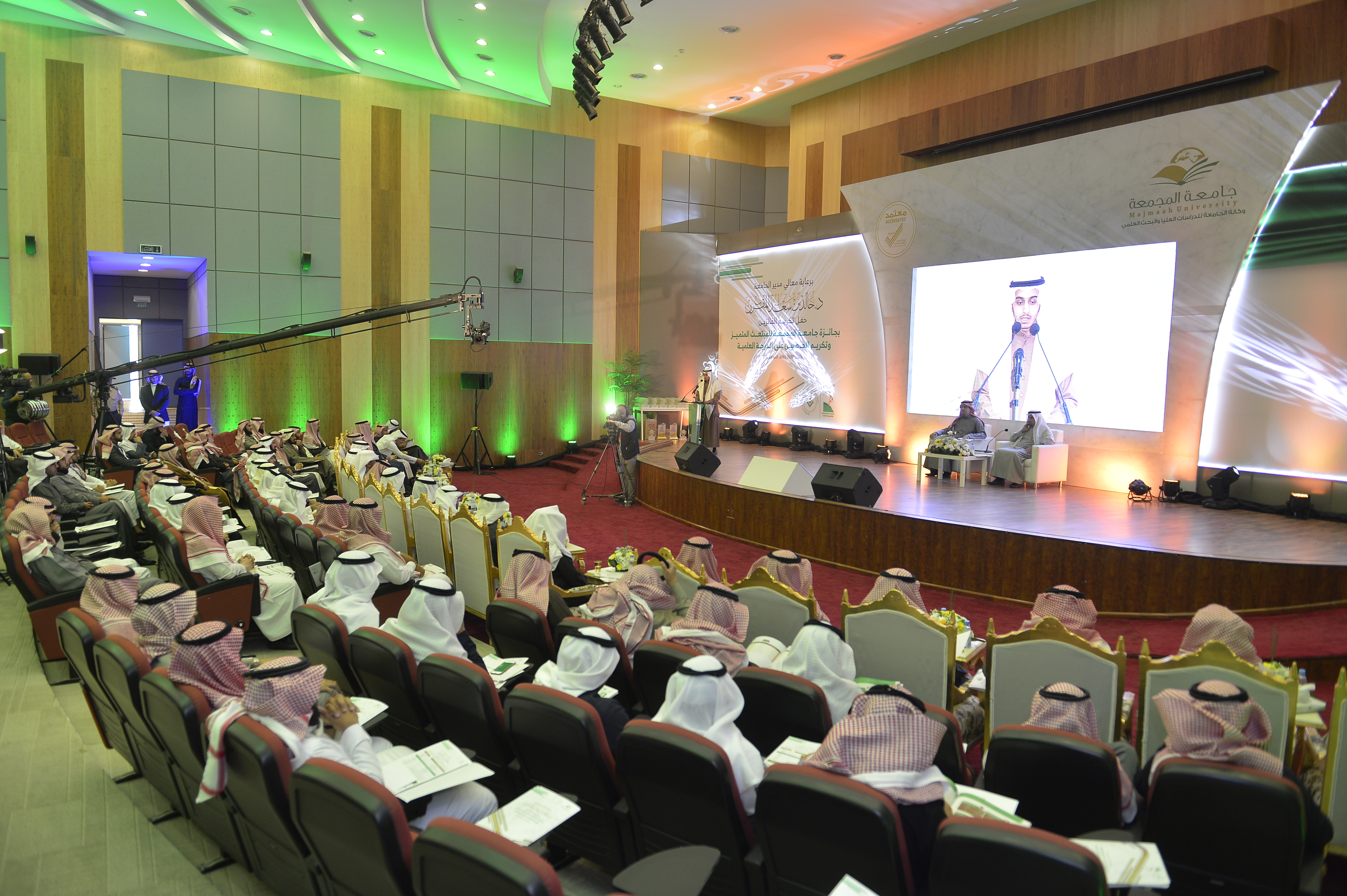 الجامعة تقيم حفل تكريم الفائزين بجائزة جامعة المجمعة للمبتعث…