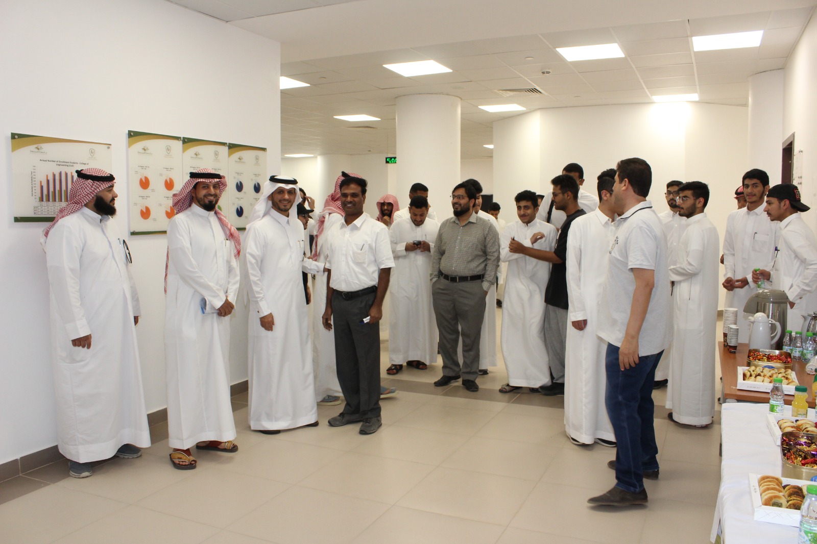 حفل معايده كلية الهندسة