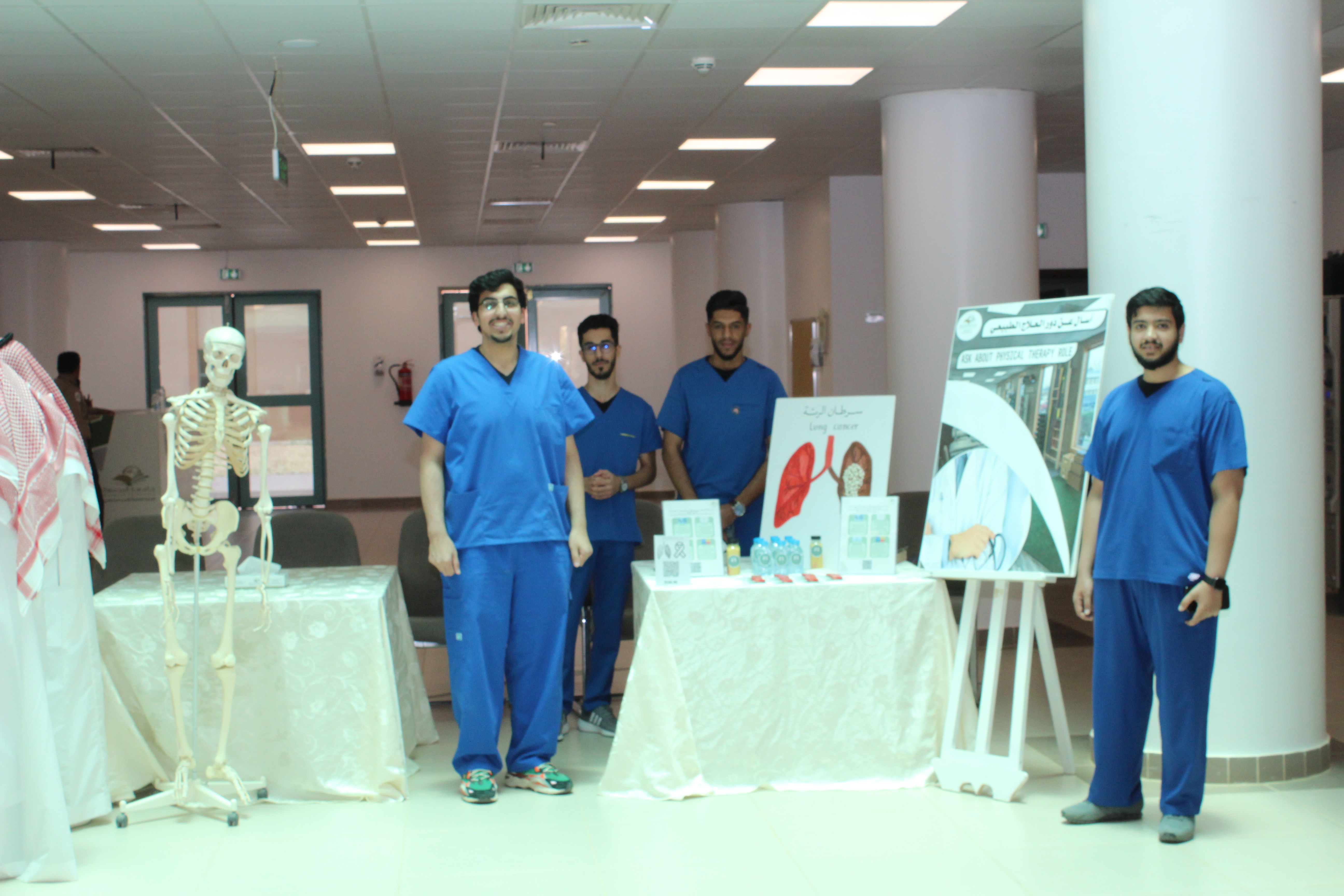 "ورشة عمل سرطان الرئة" بكلية الهندسة