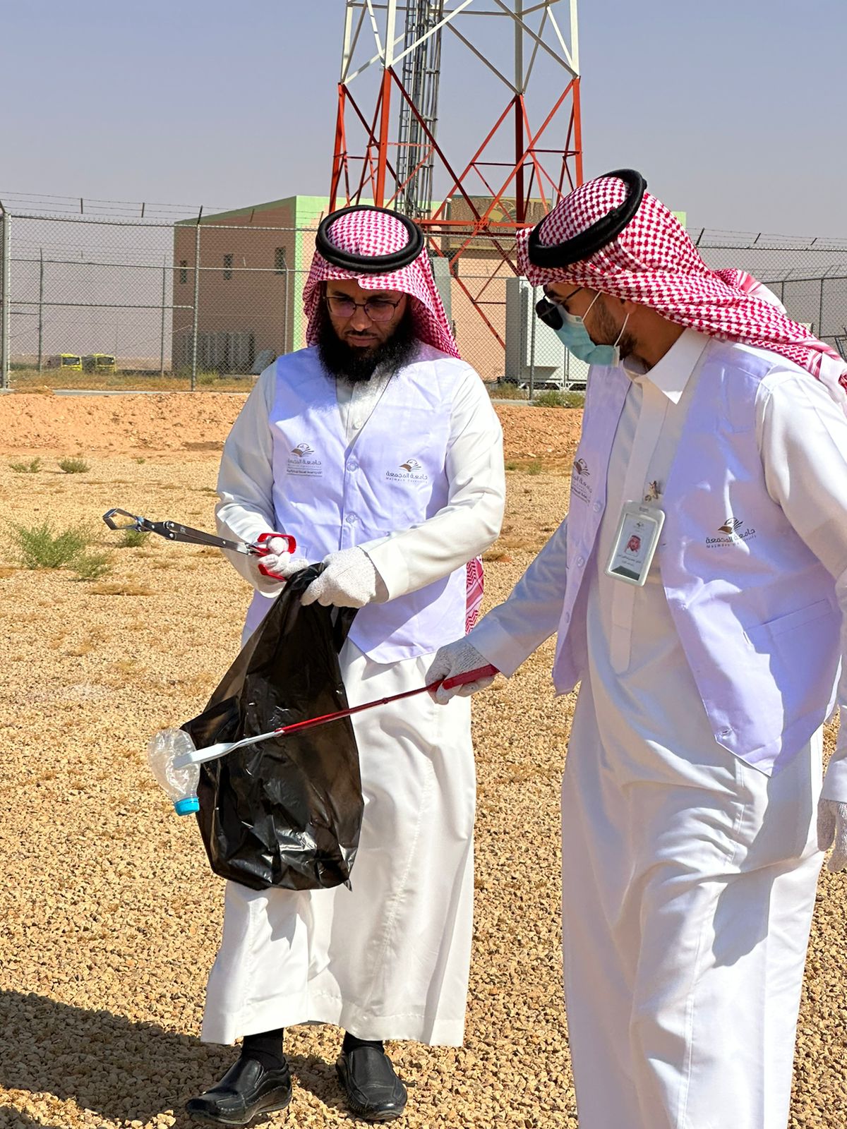 امتداداً لمراحل تنفيذ "مبادرة تحسين بيئة المدن الجامعية" الإدارة وبالتعاون مع كلية العلوم يُنفذان نشاط المبادرة