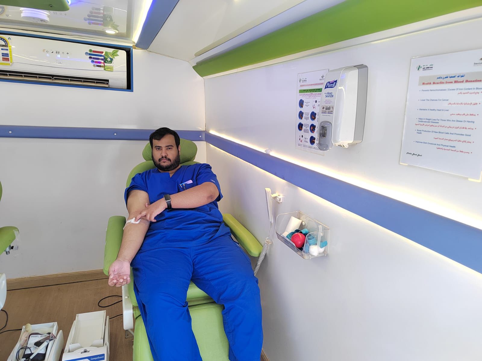 حملة تبرع بالدم