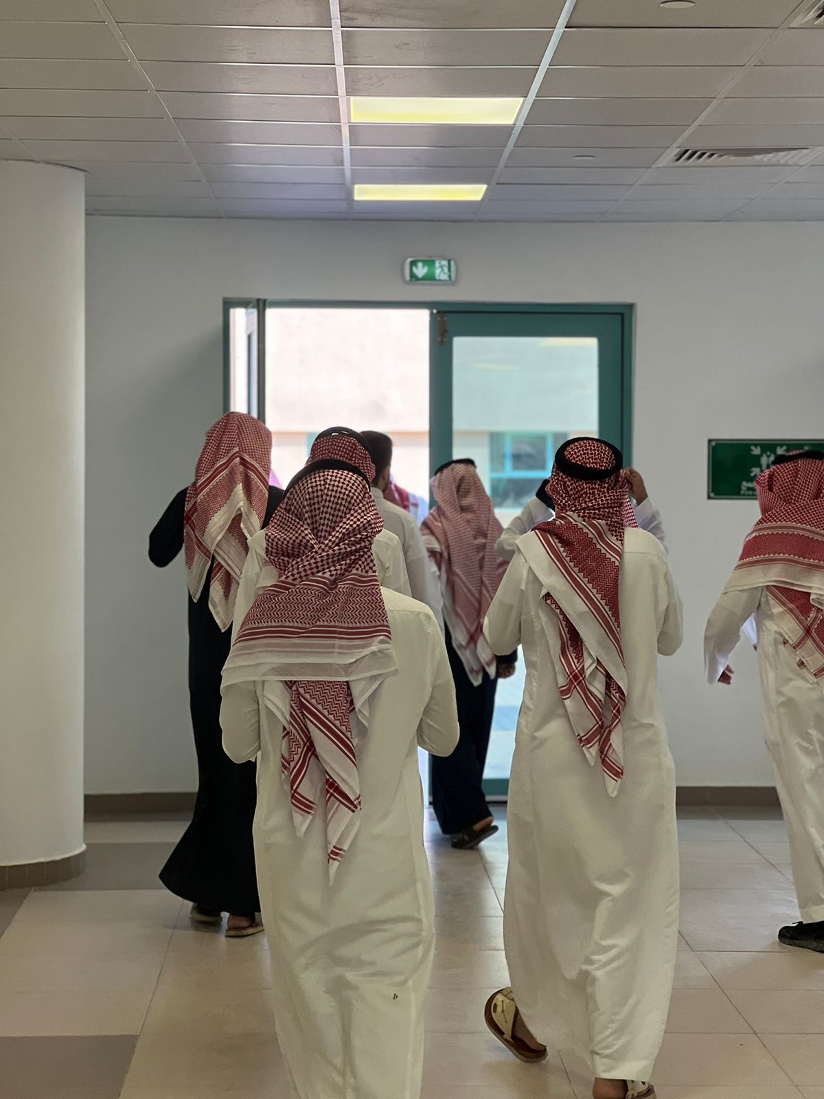 السلامة تُنفذ فرضيات إخلاء في كليات الجامعة