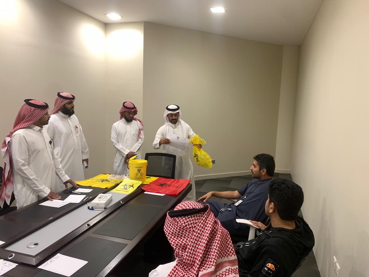 الوبائيات: تُنفذ مبادرة بعنوان " أهمية الوقاية من العدوى في المنشآت الصحية "