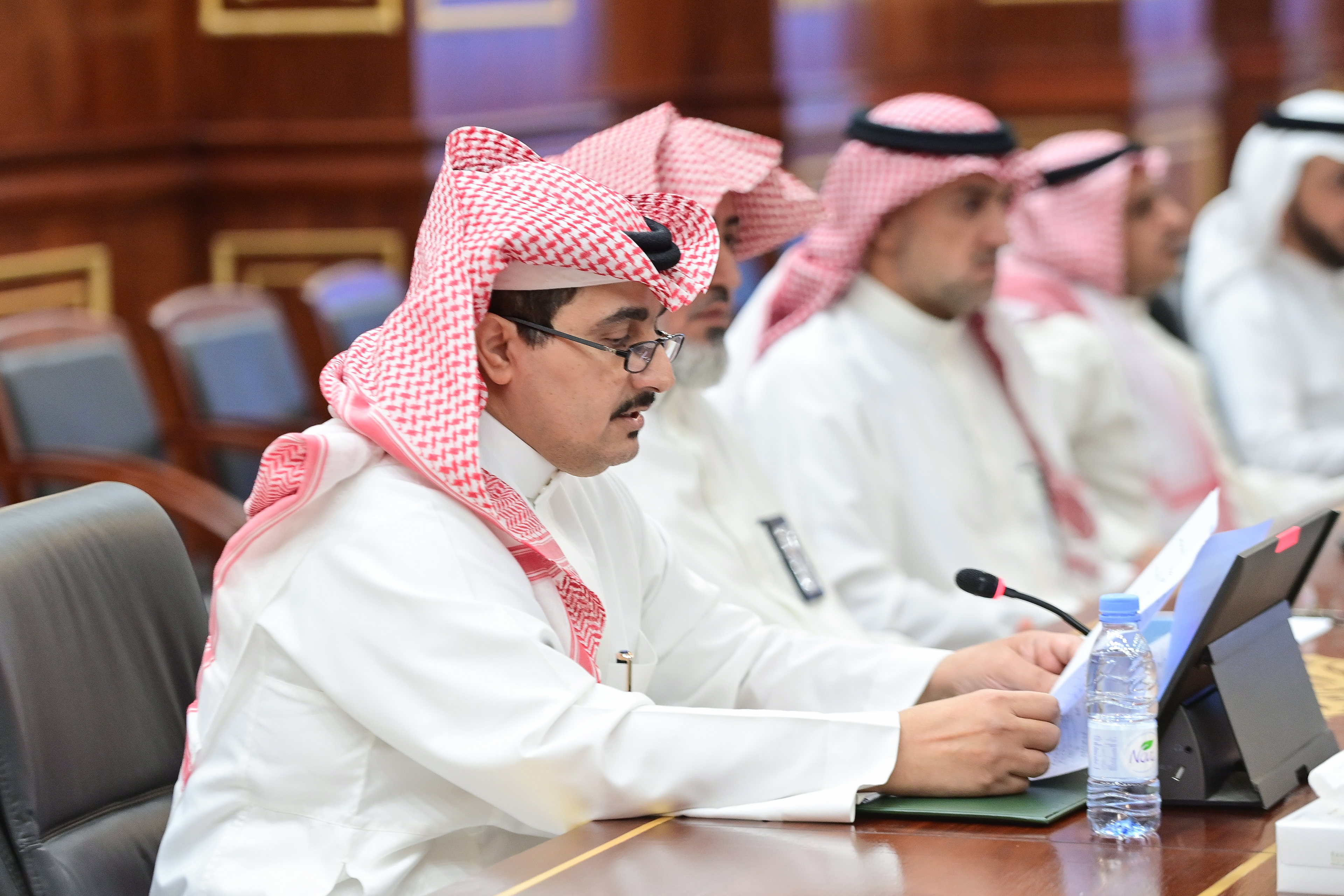 معالي وزير التعليم في رحاب #جامعة_المجمعة .