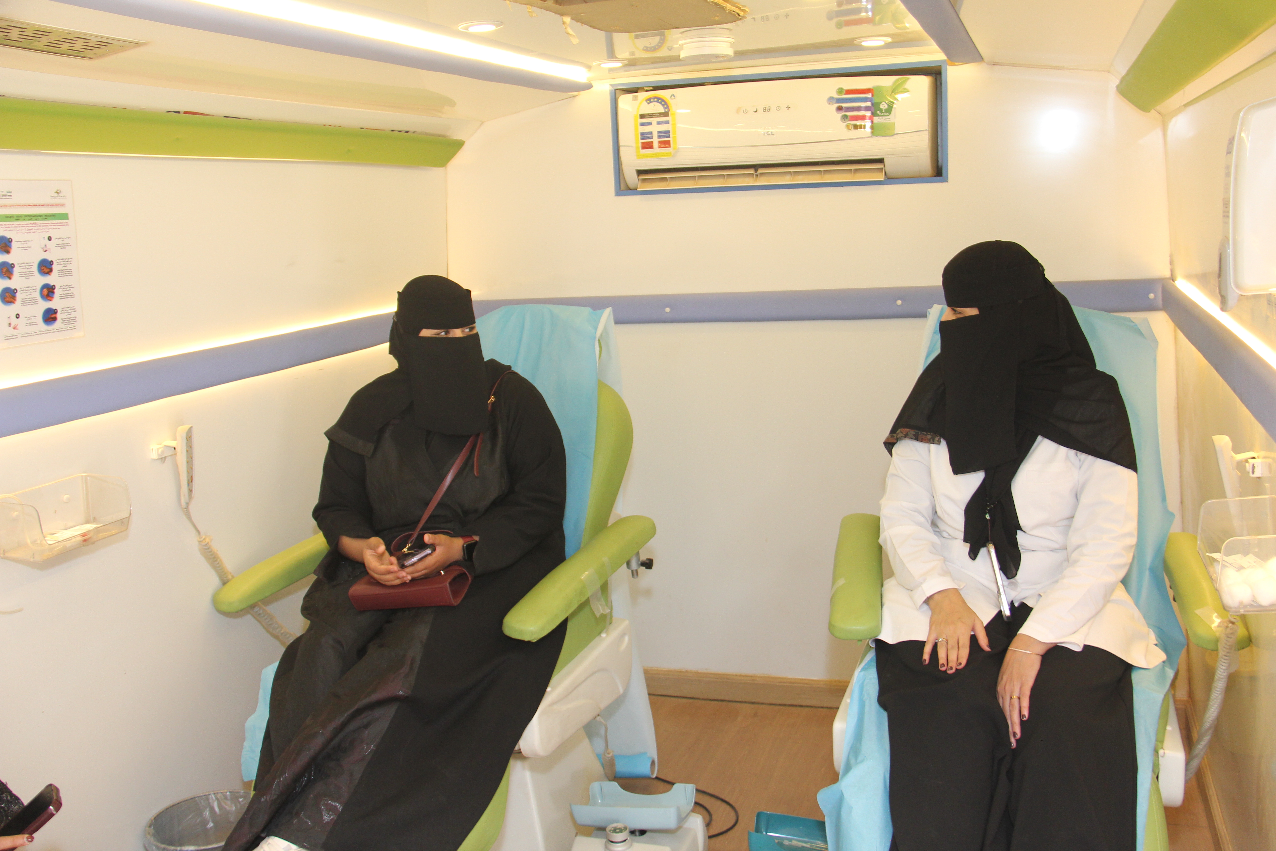 كلية التمريض تنظم حملة للتبرع بالدم