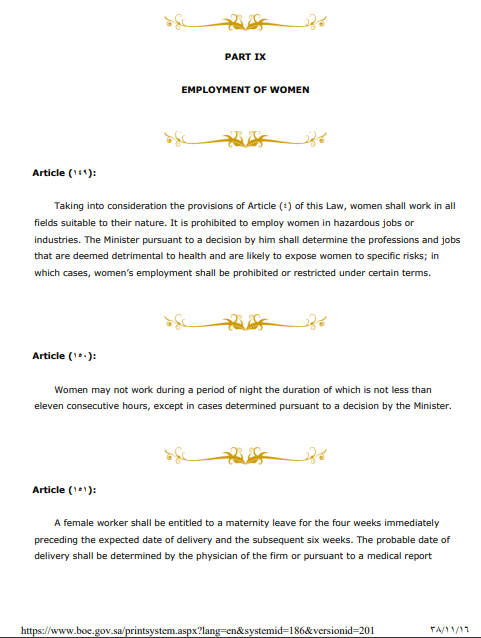 SDG 5.6.3 Maternity and paternity policies that support women’s participation - Image013