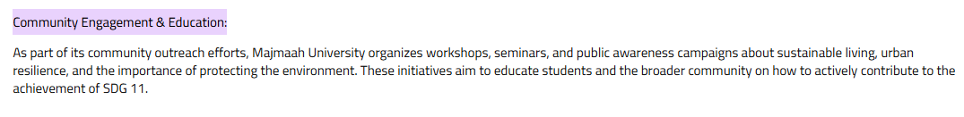 Education for SDGs: specific courses on sustainability SDG 17.4.3 - Image019
