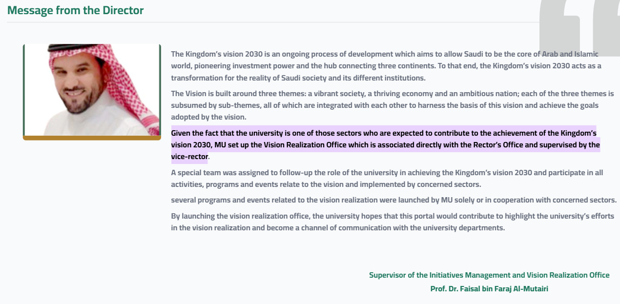 Commitment to meaningful education around the SDGs across the university SDG 17.4.1 - Image031