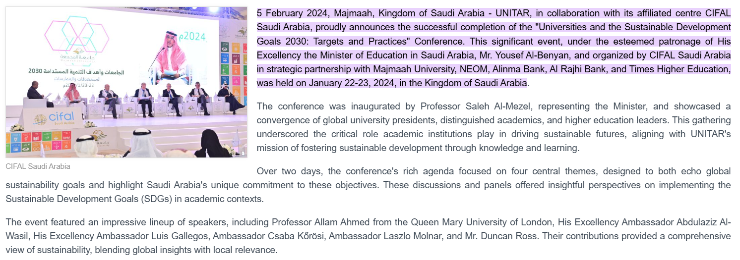 Commitment to meaningful education around the SDGs across the university SDG 17.4.1 - Image037