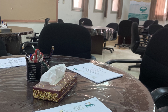 ورشة عمل بعنوان " فن إدارة الأزمات"