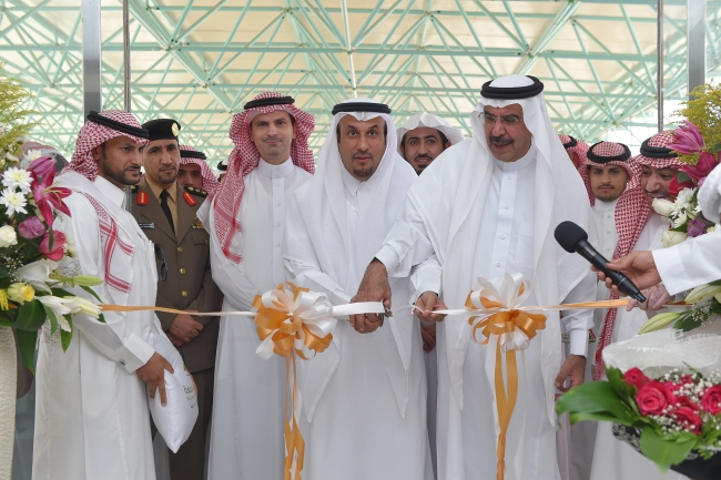 معالي مدير الجامعة يفتتح المباني العاجلة بكلية العلوم والدراسات الإنسانية بمحافظة الغاط