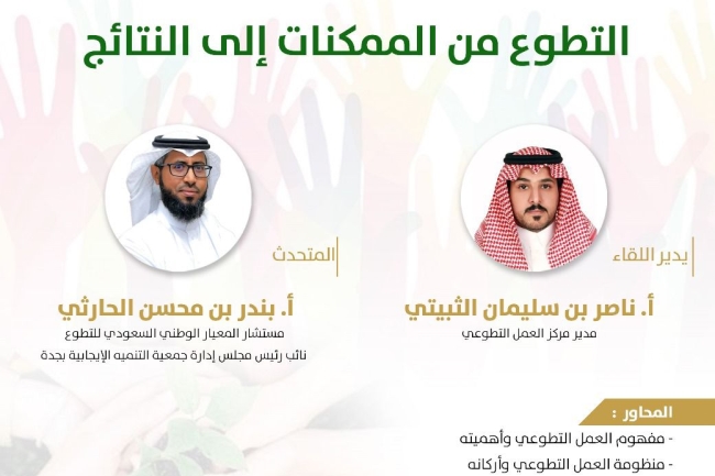التطوع من الممكنات إلى النتائج
