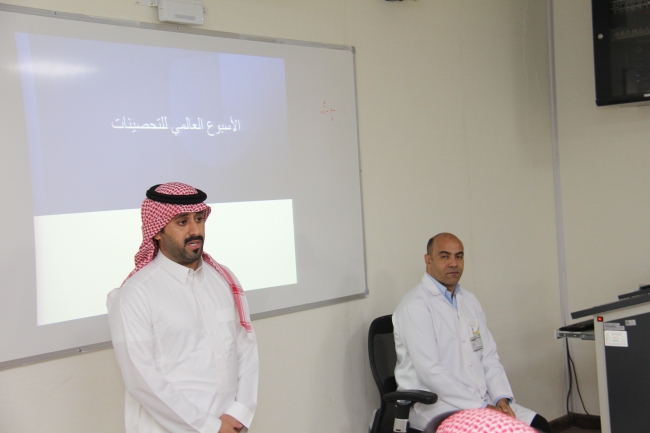 الإدارة العامة للصحة المهنية والبيئة تنظم ندوة صحية توعوية بكلية التمريض