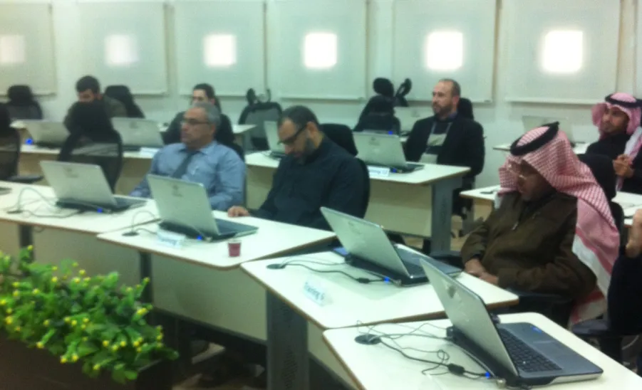 The Deanship of e-learning sets a training course for the development of faculty members’ websites - 