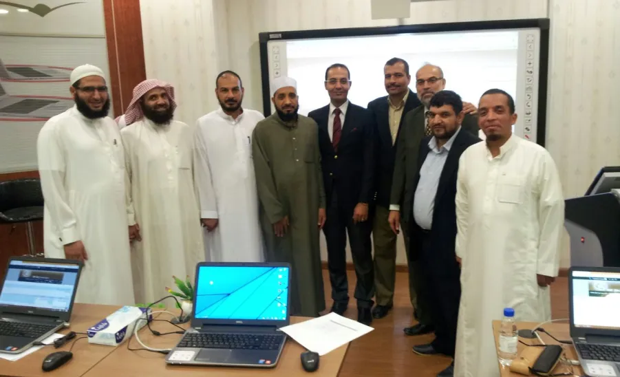 The Deanship of e-Learning organizes a number of training courses on LMS (Desire 2 Learn) - 