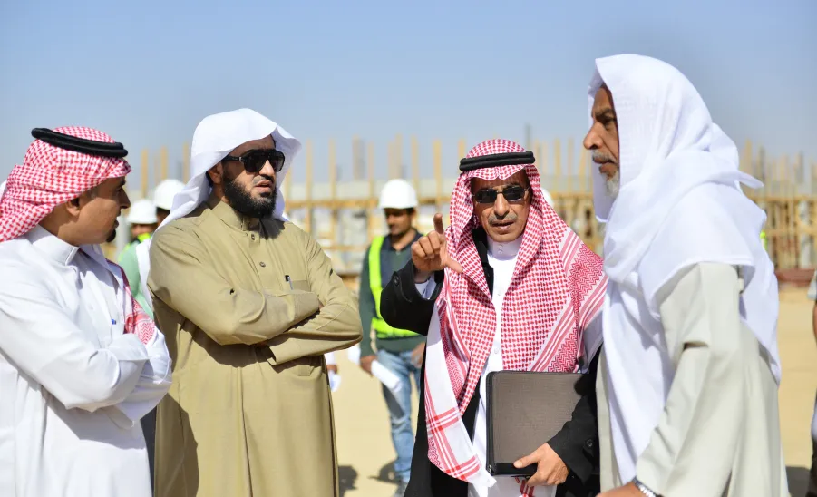 A Delegation from the Ministry of Higher Education and the University Inspects the Urgent Projects for Female Students -  