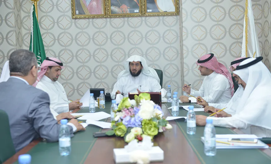The first meeting to the committee of preparing the annual reports of the university sectors - 