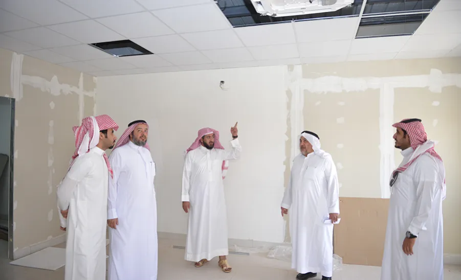 Vice Rector Inspects New Premises of Computer and Information Sciences College  -  