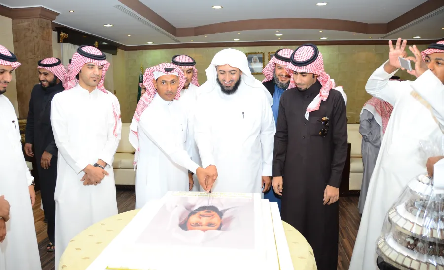 The Deanship of L-earning of and Distance Learning Celebrates for HE Dr. Musallam Al-Dosari as the University Under-secretary - 
