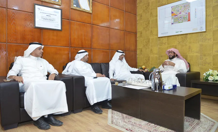  Reception of Majmaah Municipality Director  - 