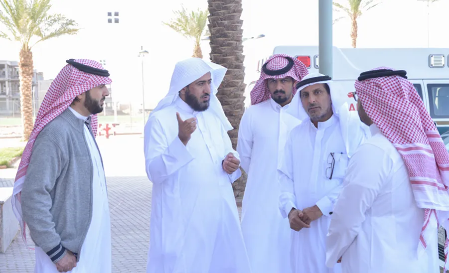  VICE-RECTOR INSPECTS NEW BUILDING OF MEDICAL SERVICE  -  