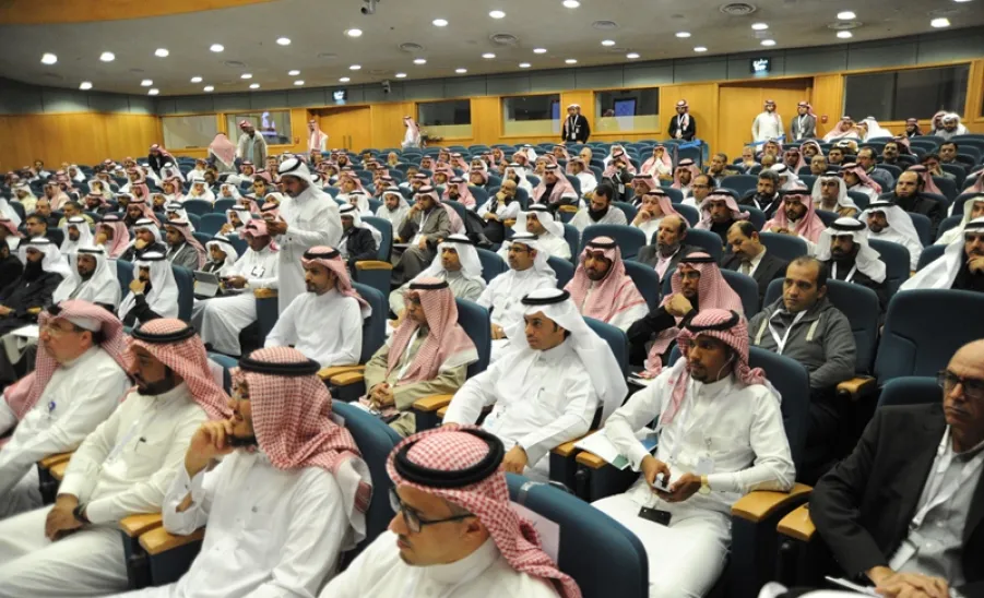 Dean of the Deanship of Scientific Research participates in the first induction workshop for support programs for universities and research centers in King Abdulaziz City for Science and Technology (KACST)  -  