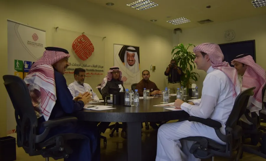 The Vice-Rector for Graduate Studies and Scientific Research visits King Salman Center for Disability Research - 