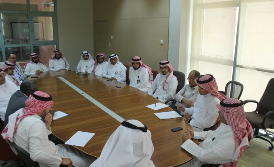 Delegation from the Deanship of Scientific Research in a visit to the Faculty of Medicine - 