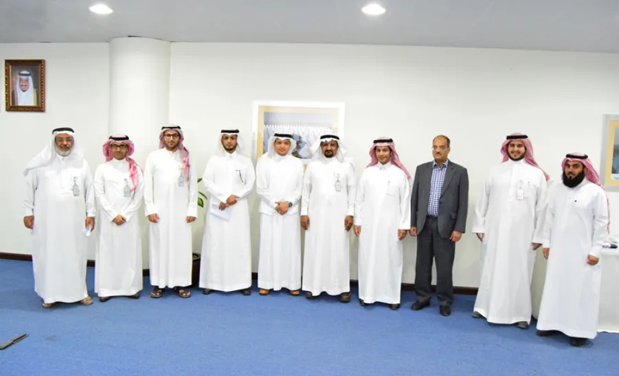 Dean of Scientific Research heads a team  to visit King Abdullah City for Atomic and Renewable Energy  - 