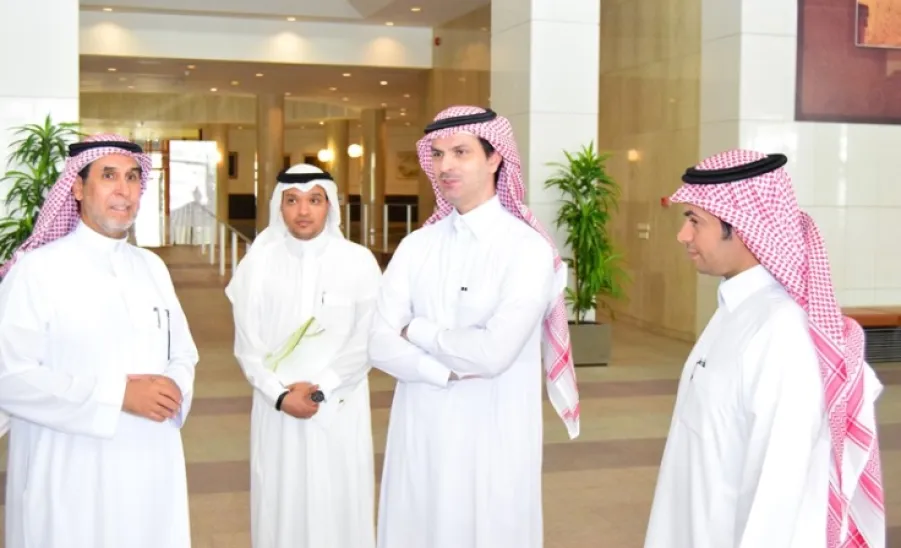 The Vice- Rector for Graduate Studies and Scientific Research visit the King Fahd National Library -  