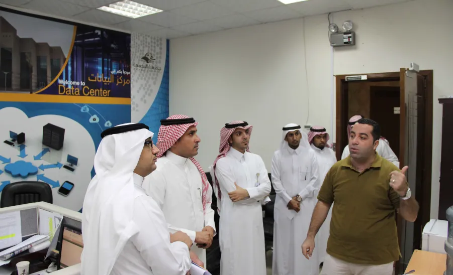 E-Government Program Delegation (Yesser) Visits the University  -  