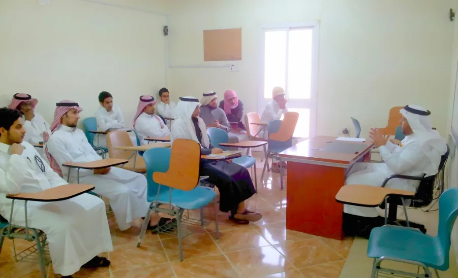 The First Annual Meeting of Dean of the Faculty of Engineering with Tajseer Students for the Program of Electronics and Communication Engineering - 