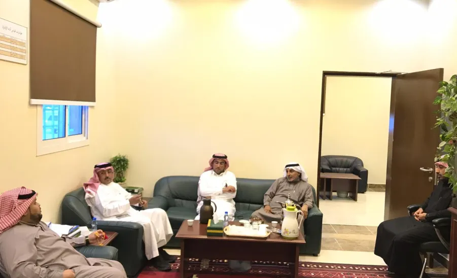 في إطار الزيارات المشتركة ، المشرف يلتقي بمدير عام التشغيل والصيانة - 