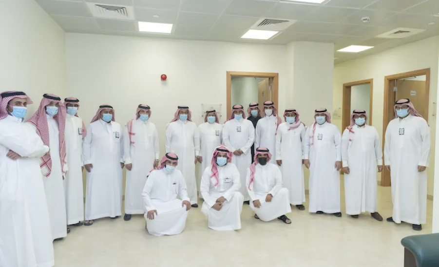 معالي رئيس الجامعة الدكتور خالد بن سعد المقرن يقوم بزيارة للإدارة العامة للشؤون الإدارية والمالية - ]U,M