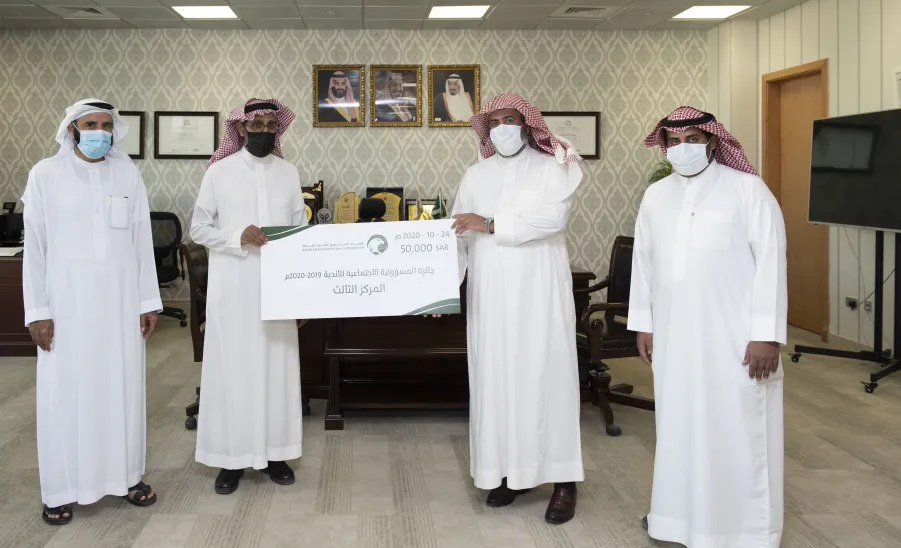  وكيل الجامعة يستقبل فريق المسؤولية الاجتماعية بنادي الفيصلي -   وكيل الجامعة يستقبل فريق المسؤولية الاجتماعية بنادي الفيصلي