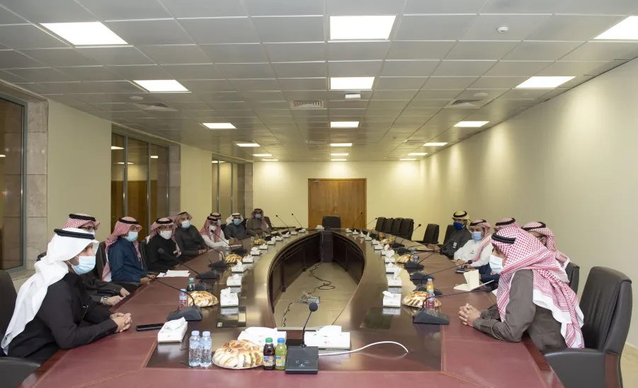 عميد كلية الهندسة يستقبل سعادة المدير العام للهيئة السعودية للمدن الصناعية ومناطق التقنية "مدن" - الجامعة