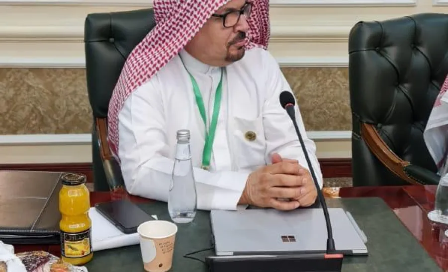 مشاركة مدير أوقاف الجامعة في اللقاء الثاني عشر لأمناء ومسؤولي الأوقاف في الجامعات السعودية وورشة العمل المصاحبة -  صورة لمشاركة د. أحمد الدعجاني في أعمال اللقاء الثاني عشر لأمناء ومسؤولي أوقاف الجامعات السعودية
