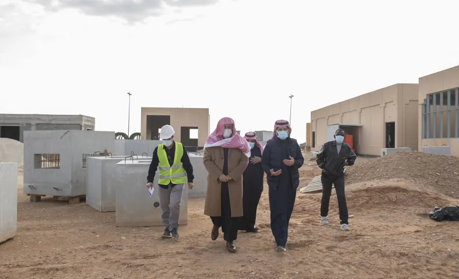 وكيل الجامعة يقوم بجولاتٍ تفقديةٍ لمشاريع المدينة الجامعية بالمجمعة - وكيل الجامعة يقوم بجولاتٍ تفقديةٍ لمشاريع المدينة الجامعية بالمجمعة