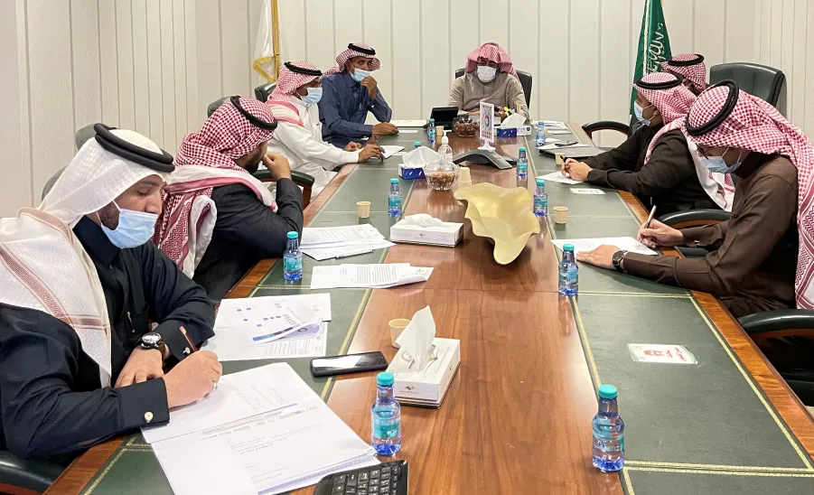 INCREASING SPENDING EFFICIENCY COMMITTEE CONDUCTS ITS 6TH MEETING -  لجنة رفع كفاءة الانفاق وحوكمتها تعقد اجتماعها السادس للعام الجامعي 1442هـ