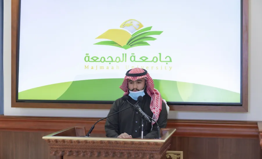 معالي رئيس الجامعة يرعى حفل مسابقة حفظ القرآن الكريم والسنة النبوية على جائزة معاليه للعام الجامعي 1442هـ - الجامعة