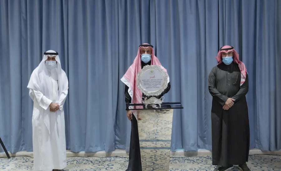 معالي رئيس الجامعة يرعى حفل مسابقة حفظ القرآن الكريم والسنة النبوية على جائزة معاليه للعام الجامعي 1442هـ - الجامعة